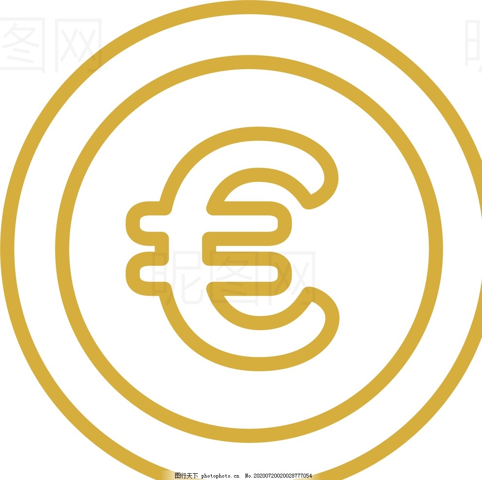 欧元图片_其他_LOGO标识-图行天下素材网