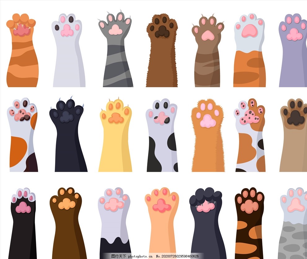 动物手掌图片 设计案例 广告设计 图行天下素材网