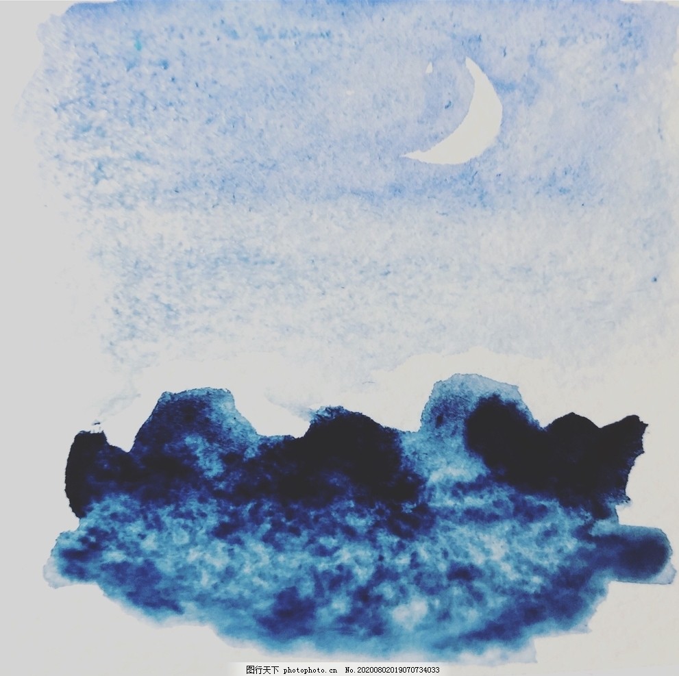 青黄色水彩水墨背景图片 休闲娱乐 生活方式 图行天下素材网