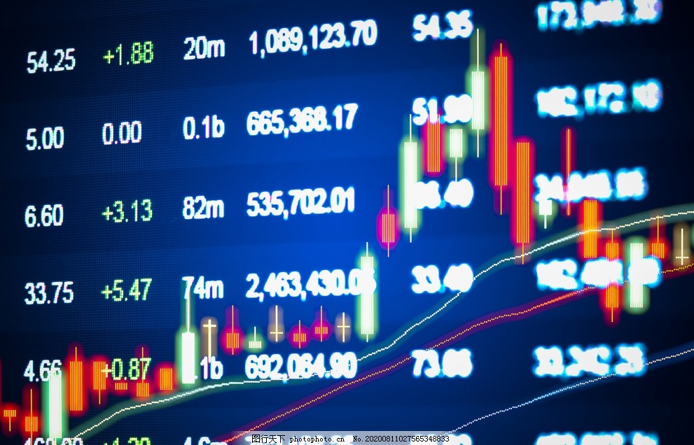 投资股票走势图图片素材-正版创意图片600337703-摄图网