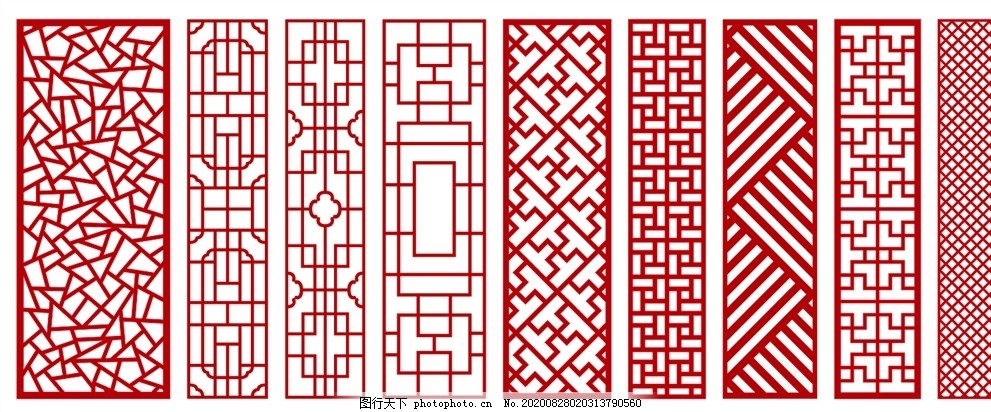 中国风适量边框花边图片 花边花纹 底纹边框 图行天下素材网